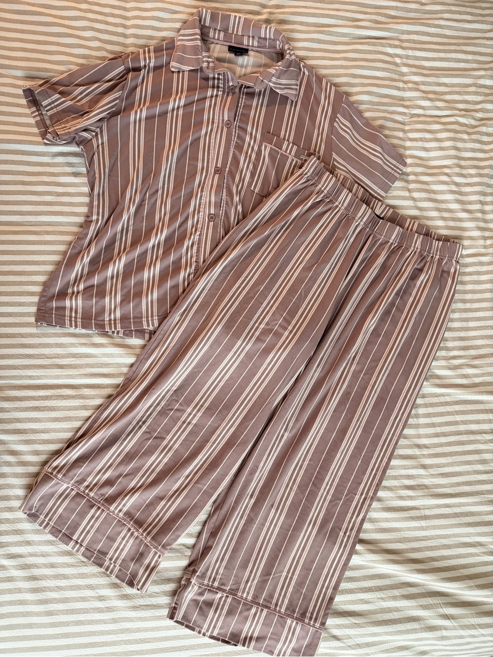 Striped Pajama Set
